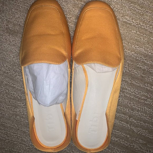 Tibi Yellow Slip On flats - Picture 1 of 4